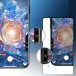 Apple iPhone 14 Pro Max Mohseven Safir Coating HD Temperli Cam Ekran Koruyucu