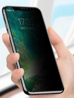 Apple iPhone 14 Pro Max Zore Anti-Dust Privacy Temperli Ekran Koruyucu