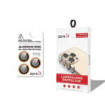 Apple iPhone 14 Pro Zore CL-12 Premium Safir Parmak İzi Bırakmayan Anti-Reflective Kamera Lens Koruyucu