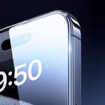 Apple iPhone 14 Wiwu GT-008 Polimer Oleofobik Kaplama Şeffaf Pürüzsüz Temperli Cam Ekran Koruyucu 10'lu Paket