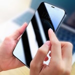 Apple iPhone 14 Zore Rika Premium Privacy Temperli Cam Ekran Koruyucu