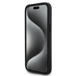 Apple iPhone 15 Kılıf Aston Martin Orjinal Lisanslı Victory Dizayn PU Deri Metal Logolu Kapak