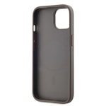 Apple iPhone 15 Kılıf DKNY Orjinal Lisanslı M-safe Şarj Özellikli 3D Yazılı Checkered Pattern Kapak