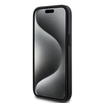 Apple iPhone 15 Kılıf Guess Orjinal Lisanslı M-safe Şarj Özellikli Small 4G Classic Kapak