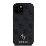 Apple iPhone 15 Kılıf Guess Orjinal Lisanslı M-safe Şarj Özellikli Small 4G Classic Kapak