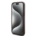 Apple iPhone 15 Kılıf Guess Orjinal Lisanslı M-safe Şarj Özellikli Small 4G Classic Kapak
