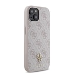 Apple iPhone 15 Kılıf Guess Orjinal Lisanslı M-safe Şarj Özellikli Small 4G Classic Kapak