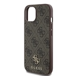 Apple iPhone 15 Kılıf Guess Orjinal Lisanslı M-safe Şarj Özellikli Small 4G Classic Kapak