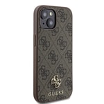 Apple iPhone 15 Kılıf Guess Orjinal Lisanslı M-safe Şarj Özellikli Small 4G Classic Kapak