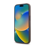 Apple iPhone 15 Kılıf Guess Orjinal Lisanslı M-safe Şarj Özellikli Gül Baskılı 4G Desenli Yazı Logolu Kapak
