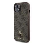 Apple iPhone 15 Kılıf Guess Orjinal Lisanslı M-safe Şarj Özellikli Small 4G Classic Kapak