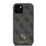 Apple iPhone 15 Kılıf Guess Orjinal Lisanslı M-safe Şarj Özellikli Small 4G Classic Kapak