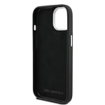Apple iPhone 15 Kılıf Karl Lagerfeld Orjinal Lisanslı K&C Heads Pin Kapak