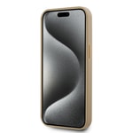 Apple iPhone 15 Kılıf Karl Lagerfeld Orjinal Lisanslı M-safe Şarj Özellikli KL Yazılı Hot Stamp Kapak