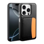 Apple iPhone 15 Kılıf Kartlıklı Zore X-Kart Silikon Kapak