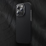 Apple iPhone 15 Kılıf M-safe Özellikli Karbon Fiber Benks Essential ArmorAir 600D Kevlar Kapak