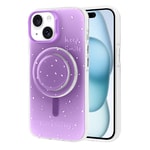 Apple iPhone 15 Kılıf M-safe Şarj Özellikli Tak-Çıkar Pop Soketli Zore Tiktok Kapak