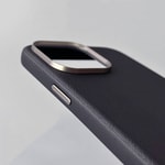 Apple iPhone 15 Kılıf M-safe Şarj Özellikli PU Deri Zore Adora Kapak