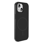 Apple iPhone 15 Kılıf M-safe Şarj Özellikli Sıvı Teknolojili Silinebilir Sert Zore Kivi Kapak