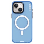 Apple iPhone 15 Kılıf M-safe Şarj Özellikli Youngkit Colored Sand Serisi Kapak