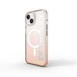 Apple iPhone 15 Kılıf M-safe Şarj Özellikli Transparan Renk Geçişli Wiwu Turkey C Serisi Kapak