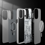 Apple iPhone 15 Kılıf M-safe Şarj Özellikli YoungKit Technology Serisi Kapak