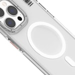 Apple iPhone 15 Kılıf M-safe Şarj Özellikli Şeffaf Youngkit Crystal Shield Serisi Kapak