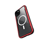 Apple iPhone 15 Kılıf M-safe Şarj Özellikli Airbagli Raptic Shield Serisi Şeffaf Arka Yüzey Kapak