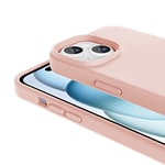 Apple iPhone 15 Kılıf M-safe Şarj Özellikli Sıvı Teknolojili Silinebilir Sert Zore Kivi Kapak