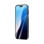 Apple iPhone 15 Kılıf M-safe Şarj Özellikli Parlayan Simli Zore Okso Kapak