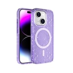 Apple iPhone 15 Kılıf M-safe Şarj Özellikli Karbon Fiber Görünümlü Zore Antina Kapak