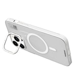 Apple iPhone 15 Kılıf M-safe Şarj Özellikli Standlı YoungKit Hermit Bracket Serisi Kapak