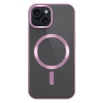 Apple iPhone 15 Kılıf Mat Tasarımlı M-safe Wireless Şarj Özellikli Zore Mat Setro Kapak