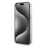 Apple iPhone 15 Kılıf U.S. Polo Assn. Orjinal Lisanslı M-safe Şarj Özellikli Transparan Tasarım Kapak