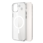 Apple iPhone 15 Kılıf Wiwu BC-022 M-safe Şarj Özellikli Şeffaf Transparan Kapak