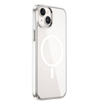 Apple iPhone 15 Kılıf Wiwu FYY-014 M-safe Şarj Özellikli Şeffaf Kapak