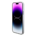 Apple iPhone 15 Plus Kılıf Guess Orjinal Lisanslı M-safe Şarj Özellikli Yazı Logolu Iridescent Kapak