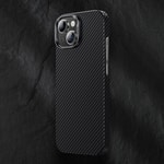 Apple iPhone 15 Plus Kılıf M-safe Özellikli Karbon Fiber Benks Essential ArmorAir 600D Kevlar Kapak