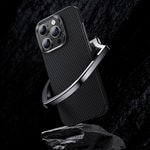 Apple iPhone 15 Plus Kılıf M-safe Özellikli Karbon Fiber Benks Essential ArmorAir 600D Kevlar Kapak
