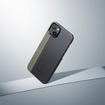 Apple iPhone 15 Plus Kılıf M-safe Şarj Özellikli 600D Aramid Fiber Pitaka Tactile Woven Orchestra Serisi Overture Kapak