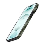 Apple iPhone 15 Plus Kılıf M-safe Şarj Özellikli 600D Aramid Fiber Pitaka Tactile Woven Orchestra Serisi Overture Kapak