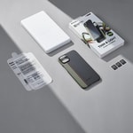 Apple iPhone 15 Plus Kılıf M-safe Şarj Özellikli 600D Aramid Fiber Pitaka Tactile Woven Orchestra Serisi Overture Kapak