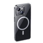 Apple iPhone 15 Plus Kılıf M-safe Şarj Özellikli Benks ​​​​​​Crystal Serisi Şeffaf Kapak