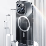 Apple iPhone 15 Plus Kılıf M-safe Şarj Özellikli Benks ​​​​​​Crystal Serisi Şeffaf Kapak