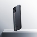 Apple iPhone 15 Plus Kılıf M-safe Şarj Özellikli 600D Aramid Fiber Pitaka Tactile Woven Orchestra Serisi Rhapsody Kapak