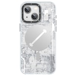 Apple iPhone 15 Plus Kılıf M-safe Şarj Özellikli YoungKit Technology Serisi Kapak
