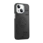 Apple iPhone 15 Plus Kılıf Wiwu HHX-016 Karbon Fiber 600D Mars Kapak