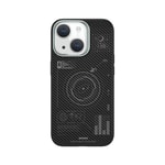 Apple iPhone 15 Plus Kılıf Wiwu KJZ-017 Karbon Fiber 600D Explore Kapak