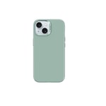 Apple iPhone 15 Plus Kılıf Wiwu SP-019 M-safe Şarj Özellikli Vegan Leather Deri Kapak