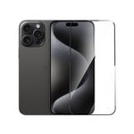 Apple iPhone 15 Plus Wiwu GT-014 Polimer Oleofobik Kaplama Şeffaf Pürüzsüz Temperli Cam Ekran Koruyucu 25'li Paket